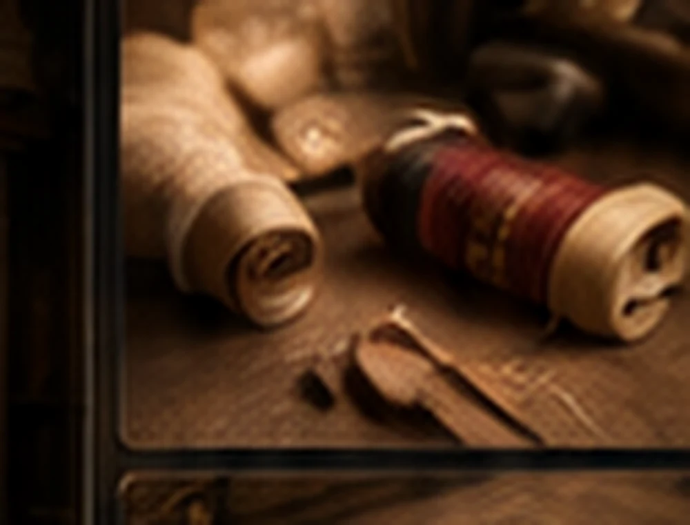 Caractères et outils de dorure